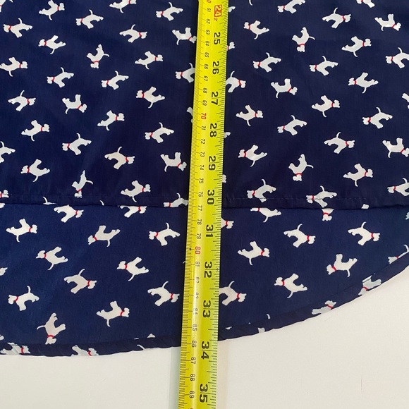 Torrid blue tunic dress sleeveless with white dogs print women’s size 2X( 18-20) - Picture 11 of 11